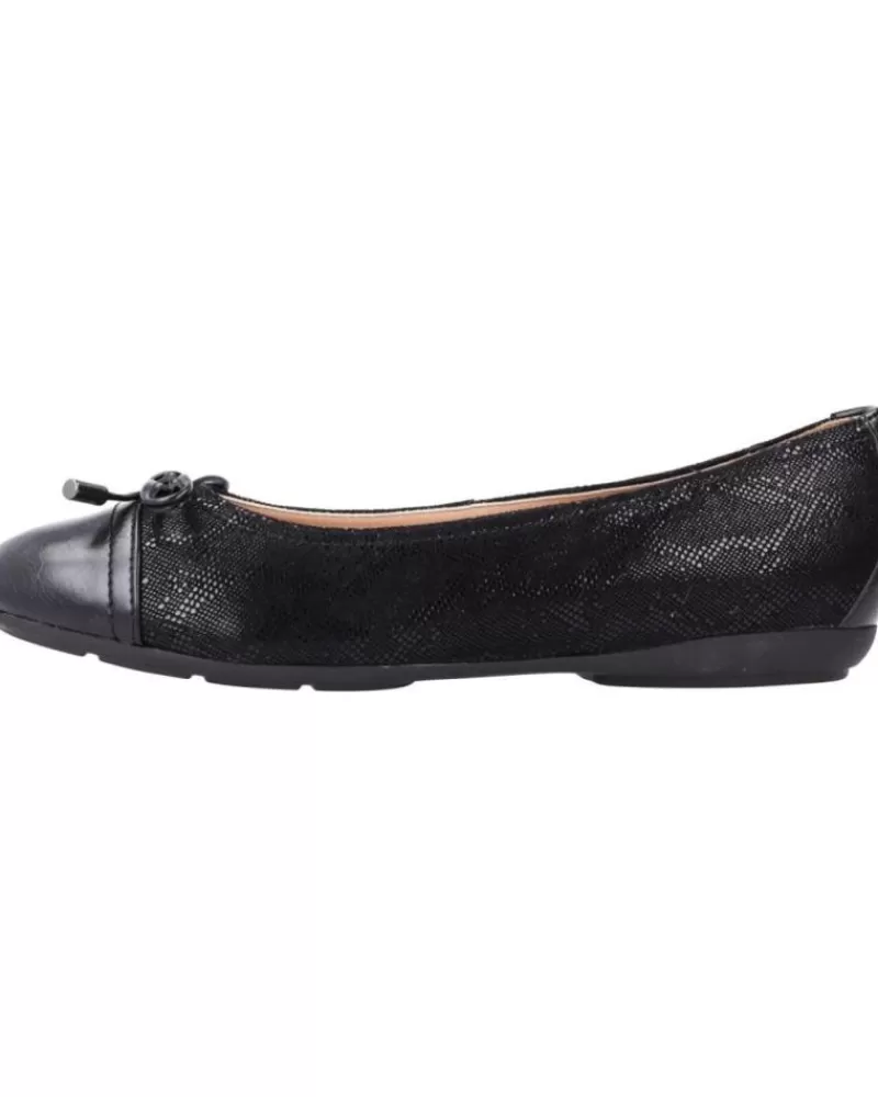Woman GEOX Woman Flat Shoes D Annytah Negro