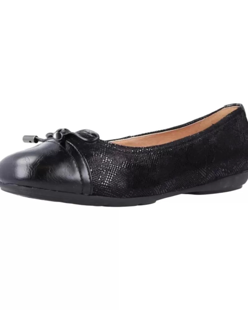 Woman GEOX Woman Flat Shoes D Annytah Negro