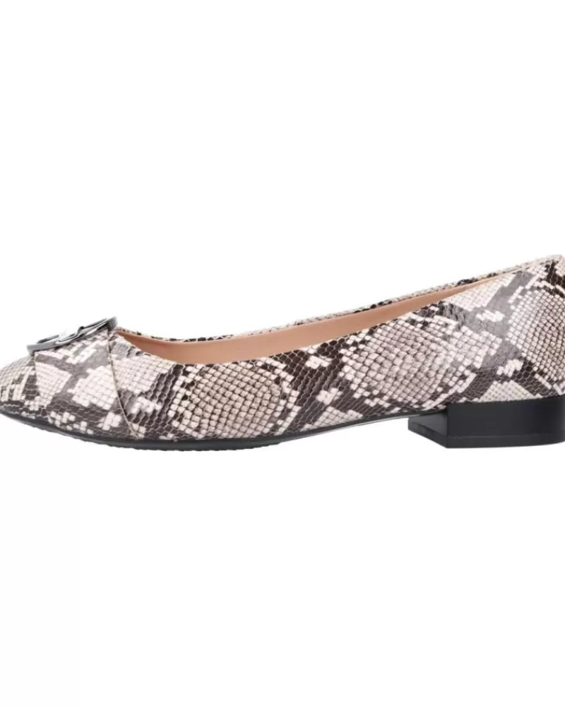 Woman GEOX Woman Flat Shoes D Pheby 20 Animal Print