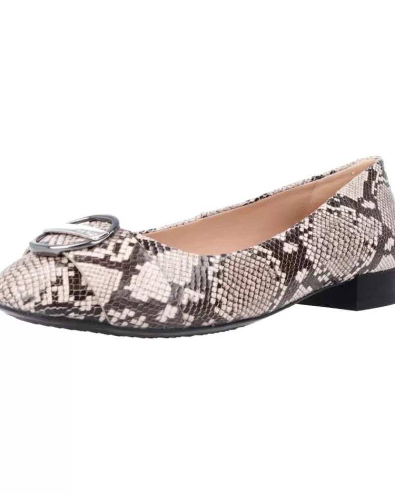Woman GEOX Woman Flat Shoes D Pheby 20 Animal Print