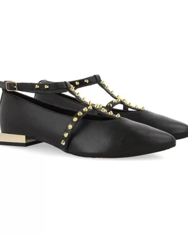 Woman GIOSEPPO Woman Flat Shoes Zapato 70376 Nyborg Negro