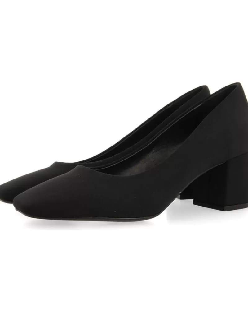 Woman GIOSEPPO Woman Flat Shoes Zapatos De Saln S Con Puntera Cuadrada Para Muj Negro