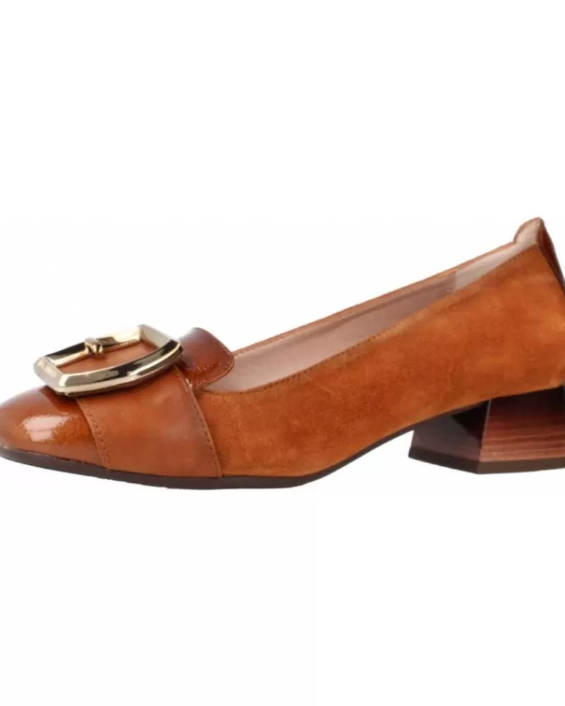 Woman HISPANITAS Woman Flat Shoes Manila Rio Marron