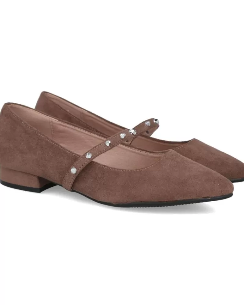 Woman L&R SHOES Woman Flat Shoes L&R Shoes Lr Shoes Bl2395-2 Bailarinas Mujer Taupe