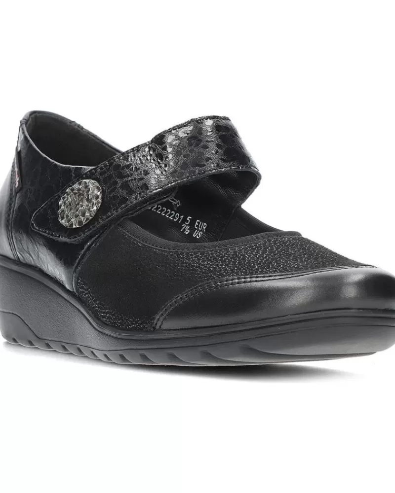 Woman MEPHISTO Woman Flat Shoes Manoletinas Bathilda Cometblack