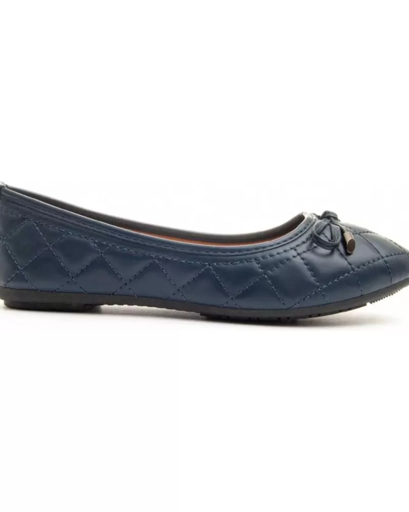 Woman MONTEVITA Woman Flat Shoes Bailara5 Blue