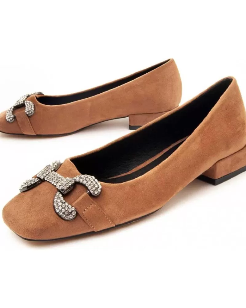 Woman MONTEVITA Woman Flat Shoes Bailarint2 Beige