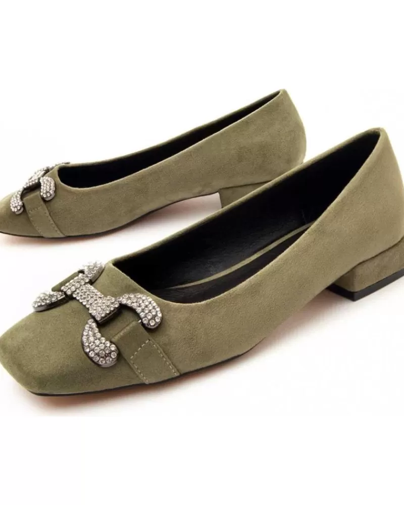 Woman MONTEVITA Woman Flat Shoes Bailarint2 Green