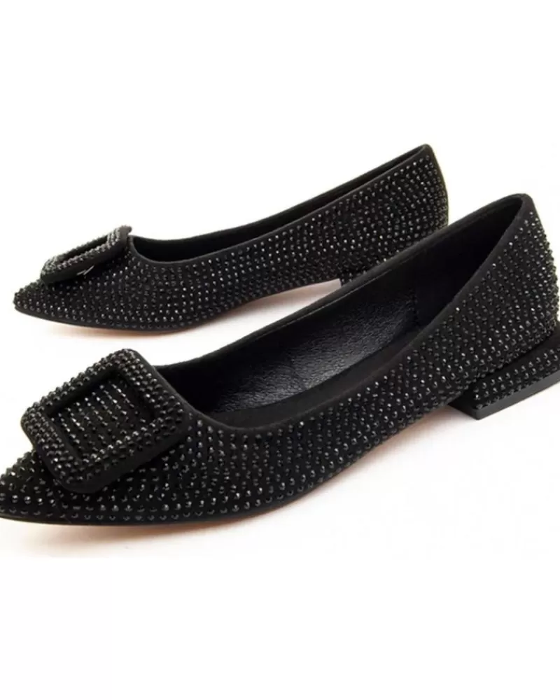 Woman MONTEVITA Woman Flat Shoes Bailarint3 Black