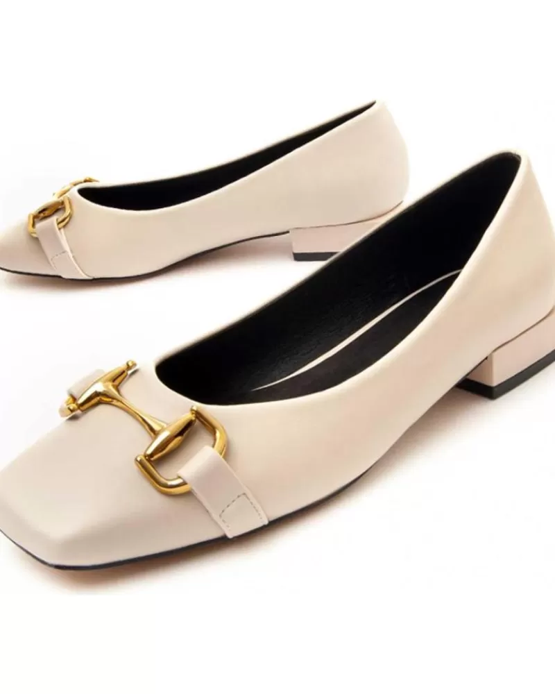 Woman MONTEVITA Woman Flat Shoes Bailarint6 White