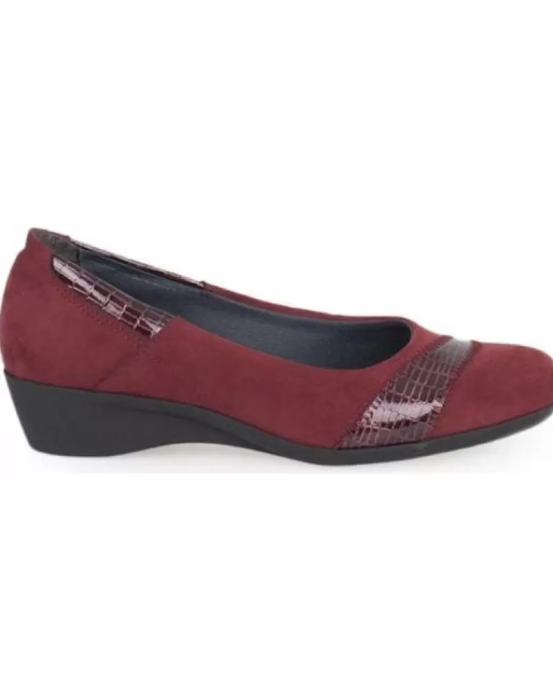 Woman OTRAS MARCAS Woman Flat Shoes 1889436 Burdeos