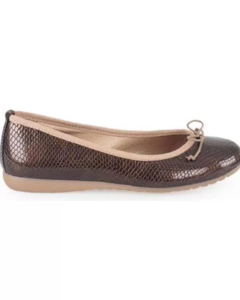 Woman OTRAS MARCAS Woman Flat Shoes 1908336 Marron