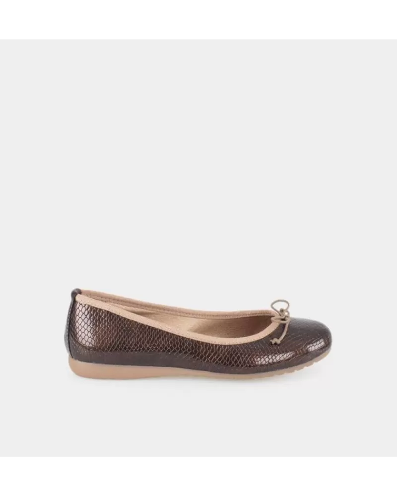 Woman OTRAS MARCAS Woman Flat Shoes 1908336 Marron
