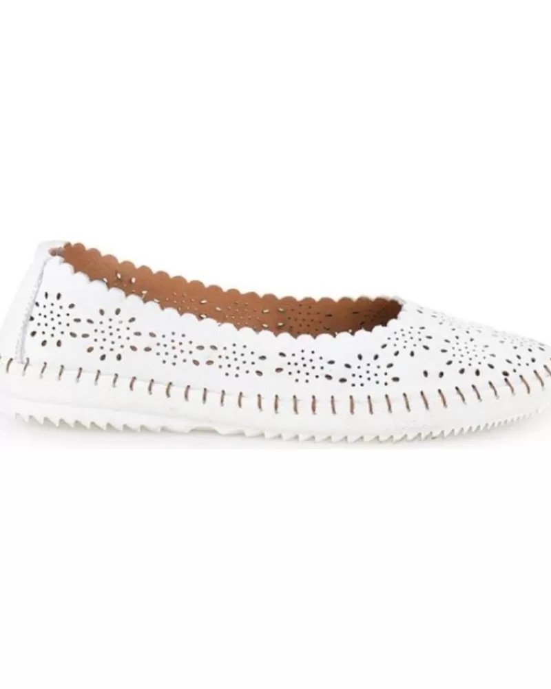 Woman OTRAS MARCAS Woman Flat Shoes 50603 Blanco