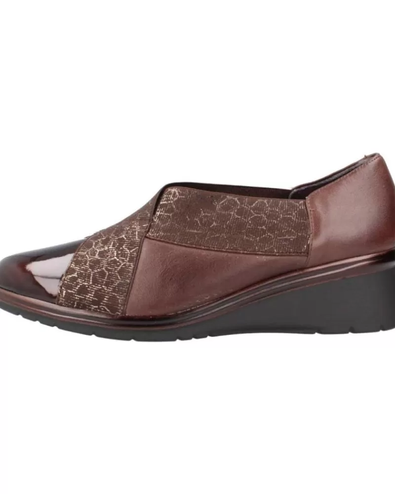Woman PITILLOS Woman Flat Shoes 5324P Marron