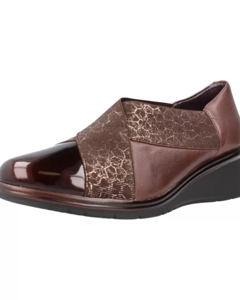Woman PITILLOS Woman Flat Shoes 5324P Marron