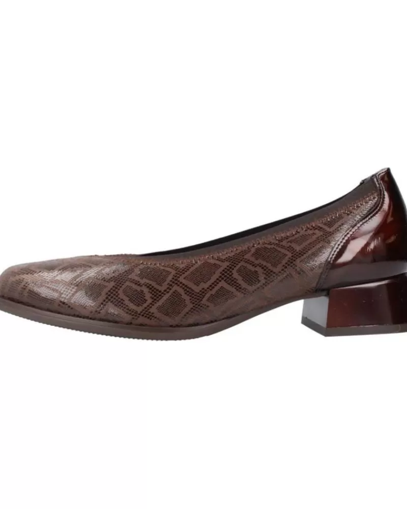 Woman PITILLOS Woman Flat Shoes 5424P Marron