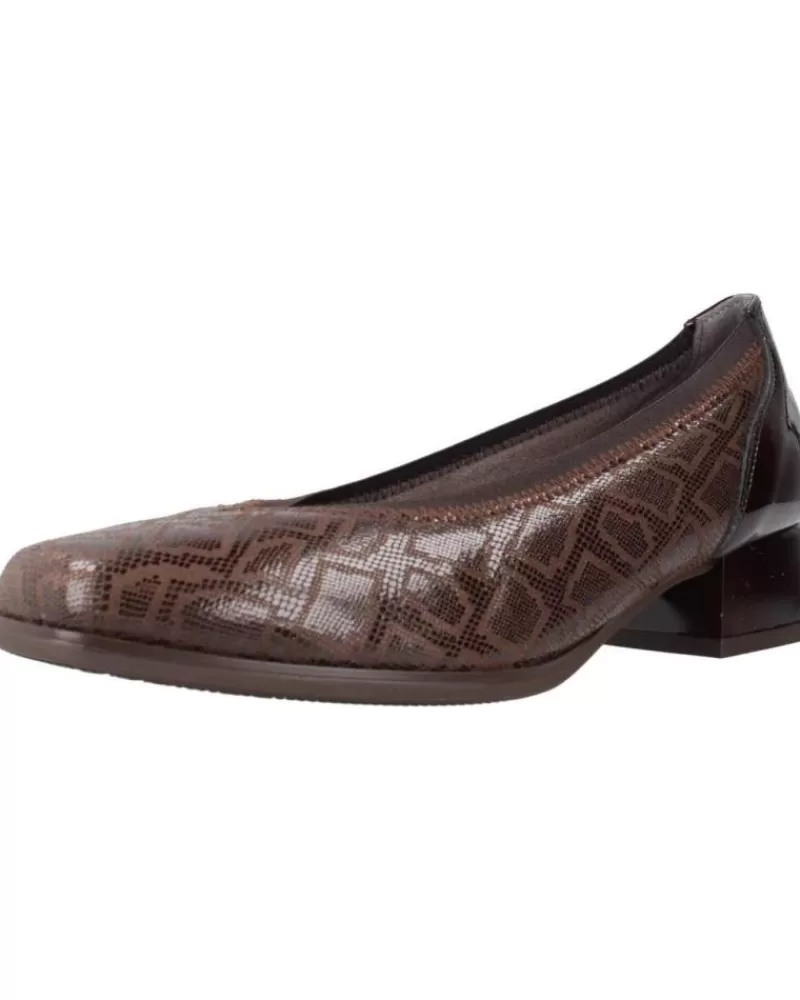 Woman PITILLOS Woman Flat Shoes 5424P Marron