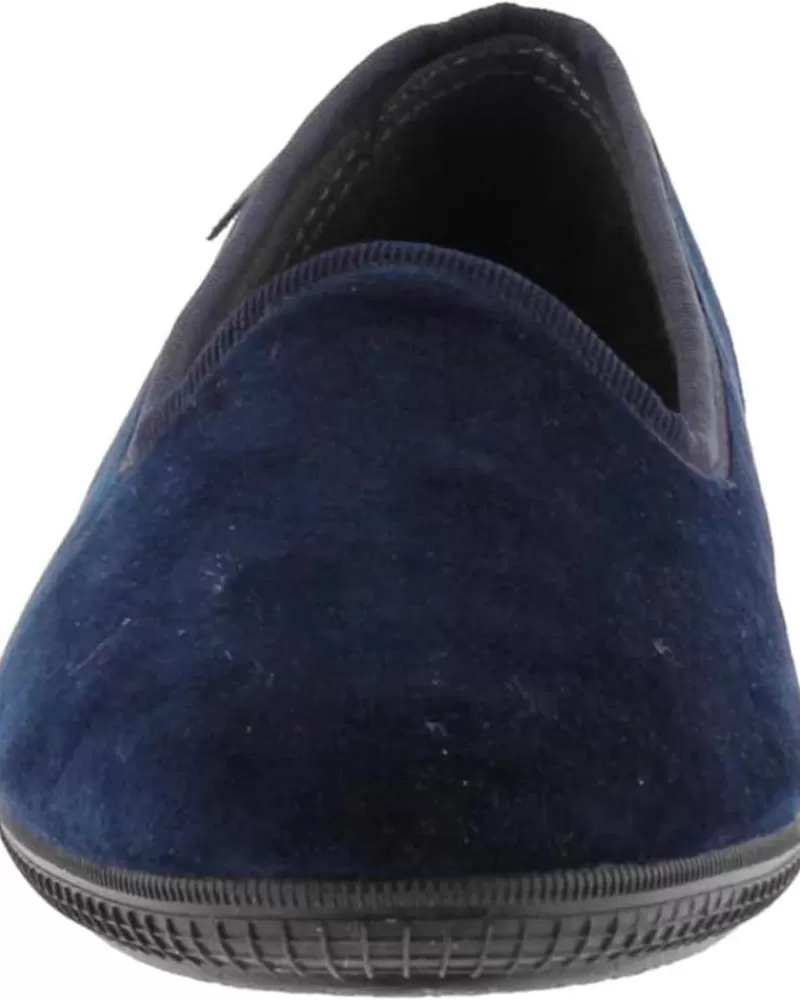 Woman VICTORIA Woman Flat Shoes Bailarina Oda Terciopelo 1049114 Slippers Marino