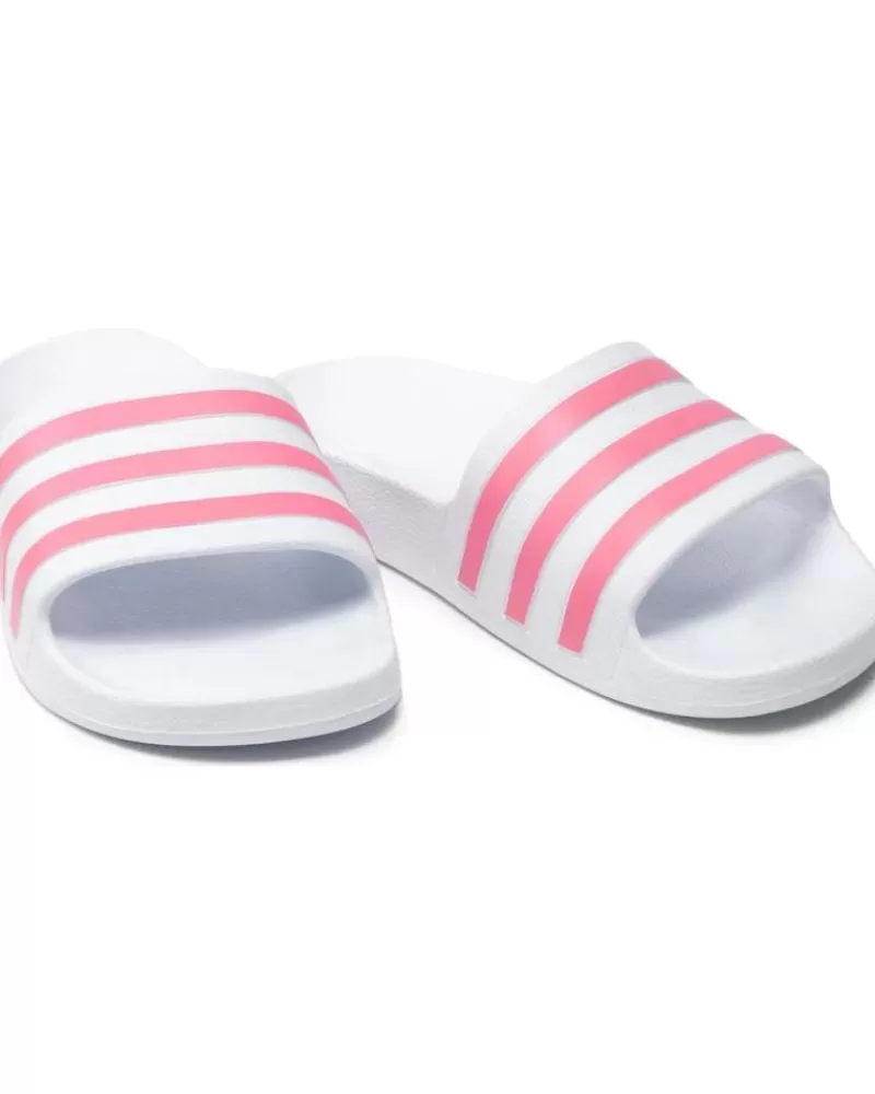 Woman ADIDAS Woman Flip Flops Chanclas Adilete Aqua Blanco Ros Multi