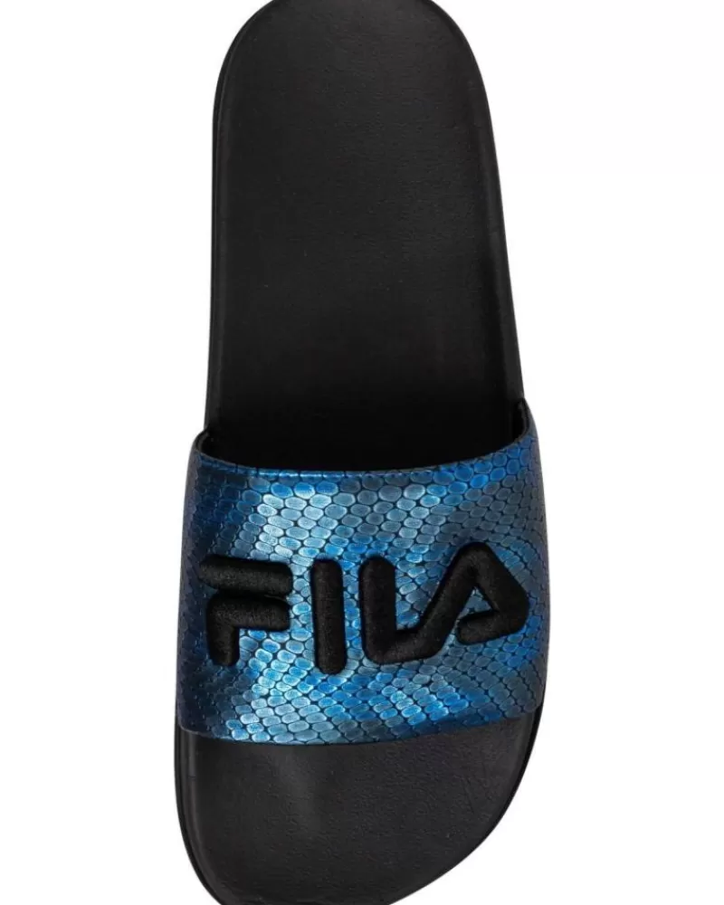 Woman FILA Woman Flip Flops Chanclas Morro Bay Zeppa Negro