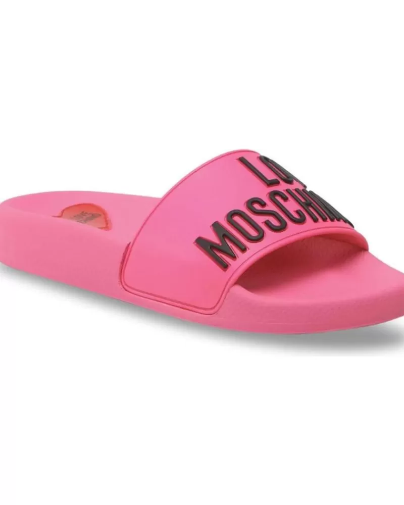 Woman LOVE MOSCHINO Woman Flip Flops - Ja28052G1Gi13 Pink