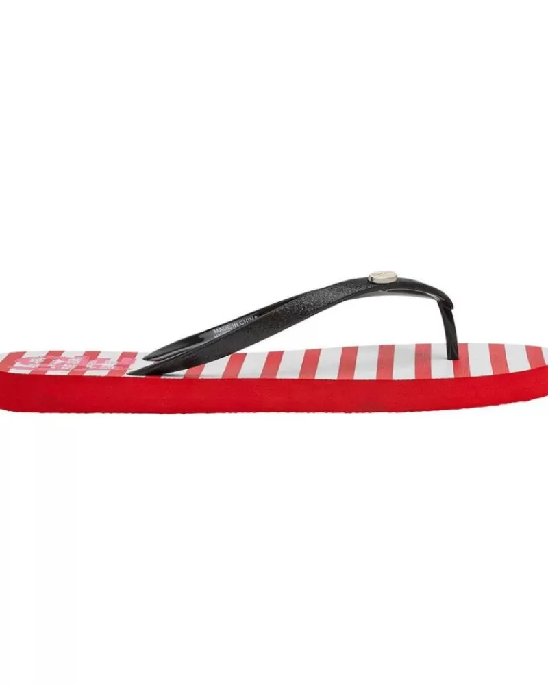 Woman PEPE JEANS Woman Flip Flops Chanclas Rake Love Red