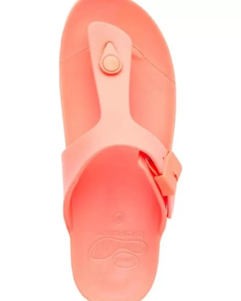 Woman SCHOLL Woman Flip Flops Sandalias Planas Bahia Flip-Flop Coral Rojo