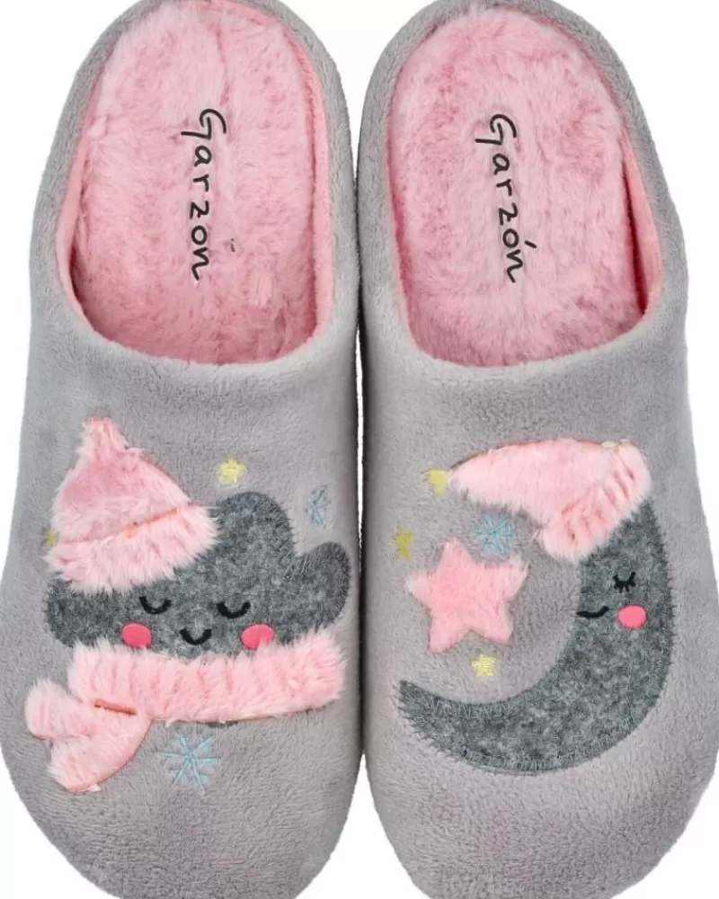Woman GARZON Woman House Slipers 15325-247 Zapatillas De Casa Muj Gris