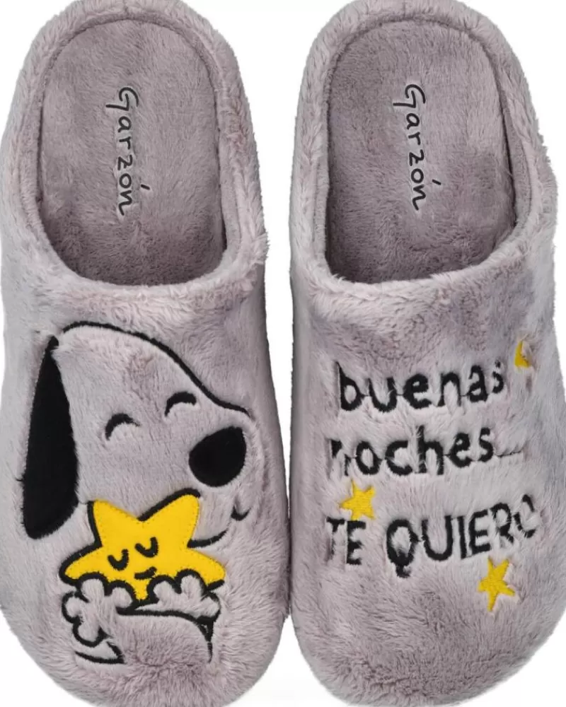 Woman GARZON Woman House Slipers 15336-275 Zapatillas De Casa Muj Gris