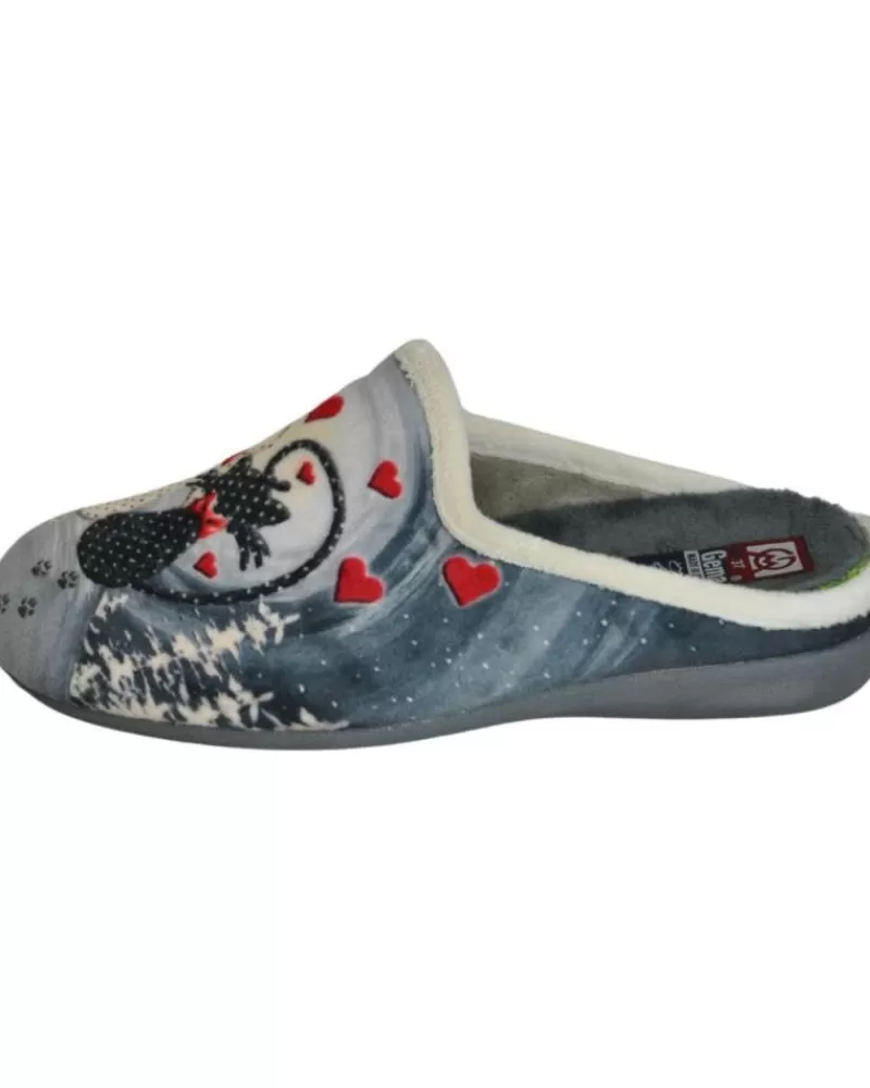 Woman GEMA COMFORT Woman House Slipers Gema Confort - Zapatilla Para El Hogar Plantillas Extraibl Gris