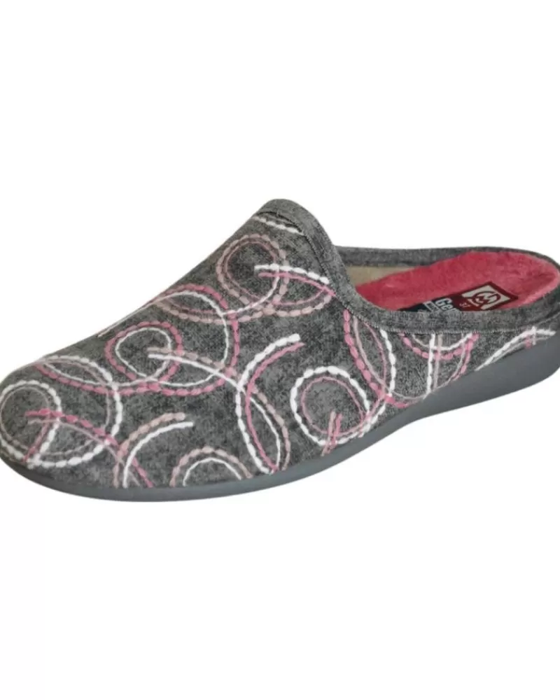 Woman GEMA COMFORT Woman House Slipers Gema Confort - Zapatillas Para El Hogar Plantillas Extraib Gris