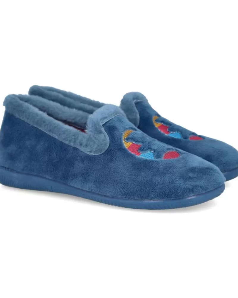 Woman L&R SHOES Woman House Slipers L&R Shoes Lr Shoes 10 Zapatillas De Casa Mujer Azulon