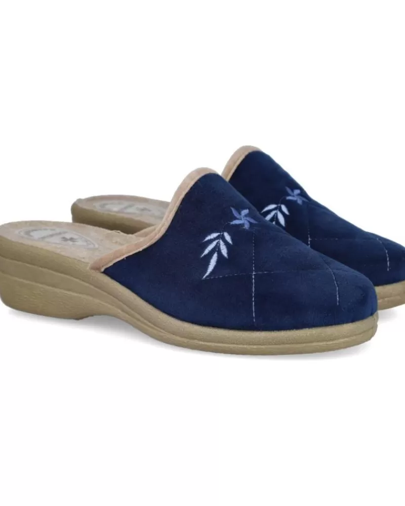Woman L&R SHOES Woman House Slipers L&R Shoes Lr Shoes 6603401 Zapatillas De Casa Mu Azul