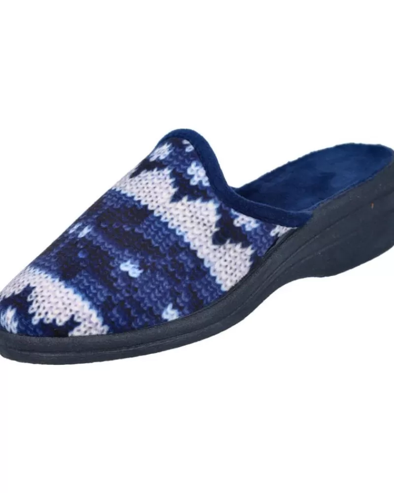 Woman L&R SHOES Woman House Slipers L&R Shoes Lr Shoes 660574 Zapatillas De Casa Muj Azul