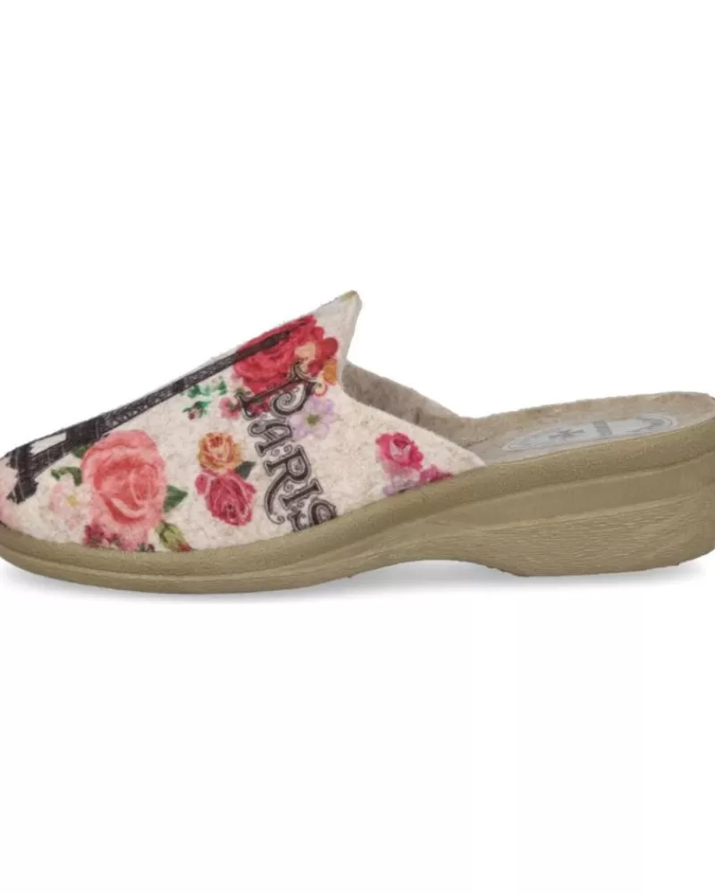 Woman L&R SHOES Woman House Slipers L&R Shoes Lr Shoes 66233 Zapatillas De Casa Muje Beig