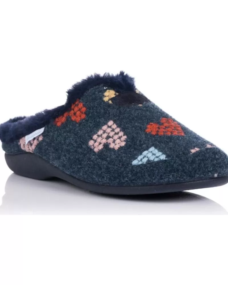 Woman MARPEN Woman House Slipers Zapatillas De Casa 204Div20 Marino Azul