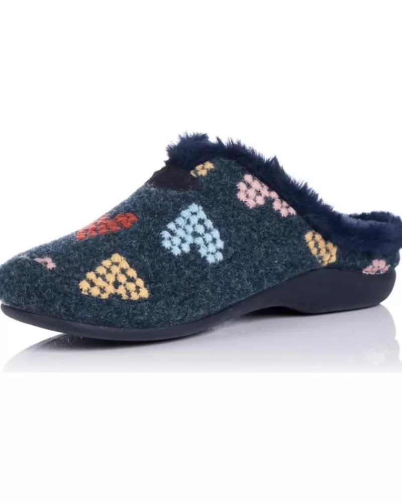Woman MARPEN Woman House Slipers Zapatillas De Casa 204Div20 Marino Azul