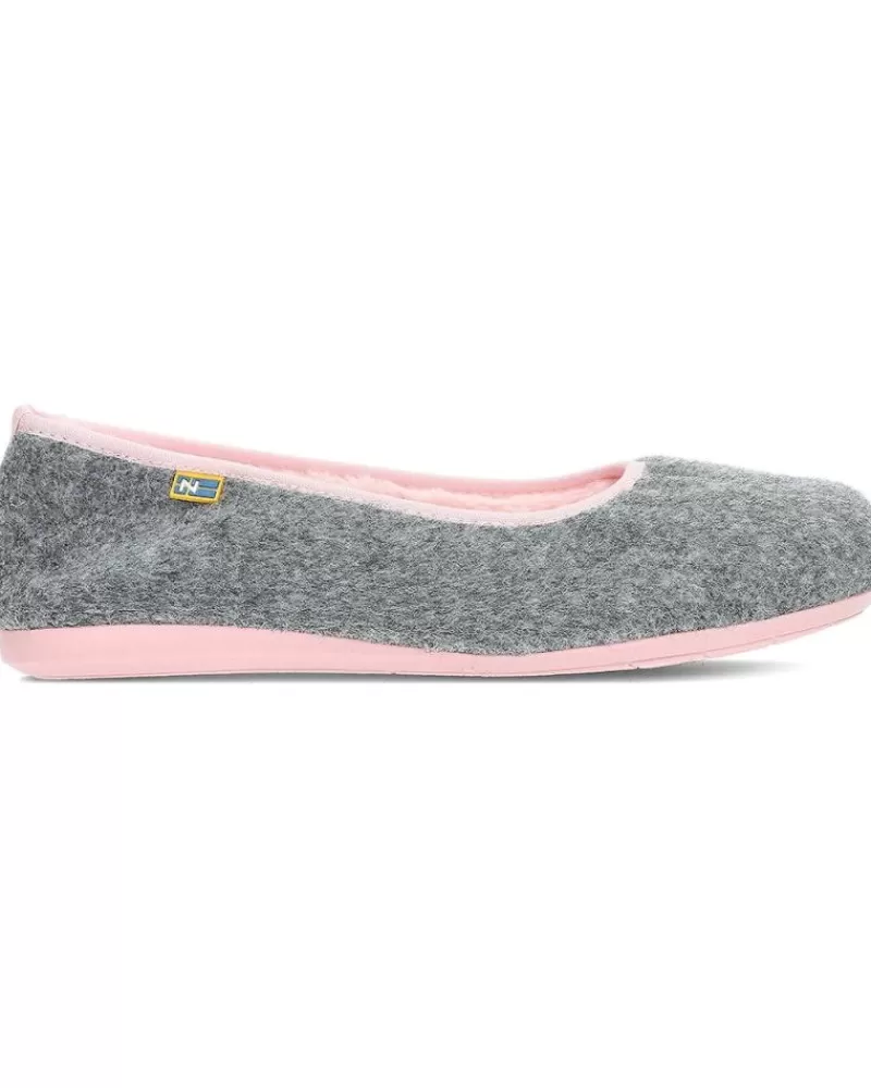 Woman NORDIKAS Woman House Slipers Pantuflas Artik 2010 Gris