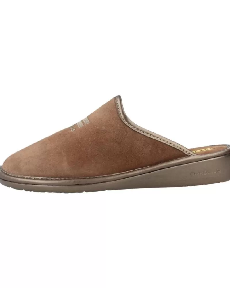 Woman NORDIKAS Woman House Slipers Top Line Marron