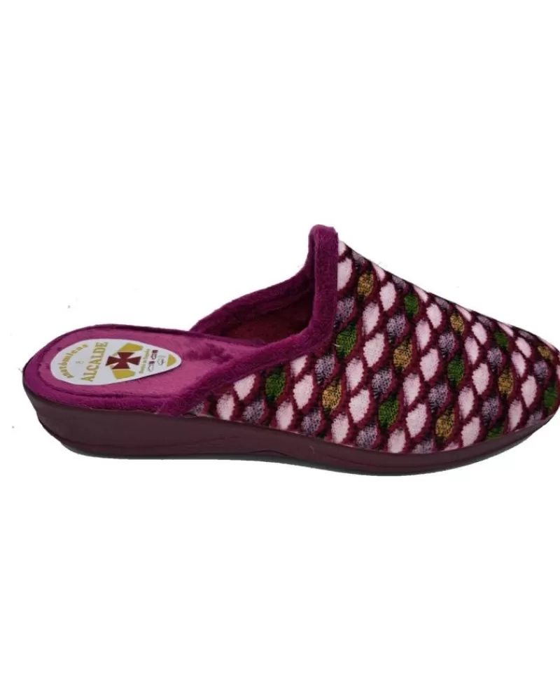 Woman OTRAS MARCAS Woman House Slipers Zapatilla Casa Burdeos