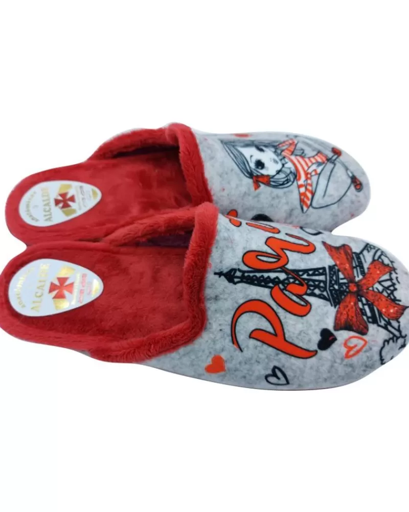 Woman OTRAS MARCAS Woman House Slipers Zapatilla Casa Rojo