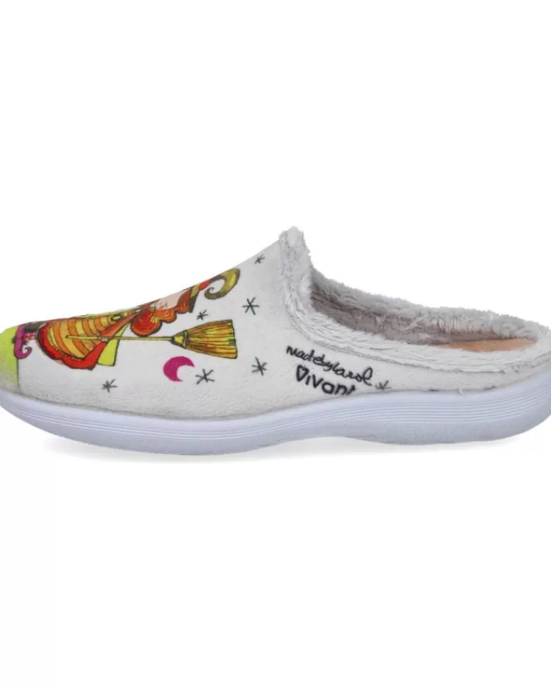 Woman VIVANT Woman House Slipers Arc232100Evg Zapatillas De Casa Gris