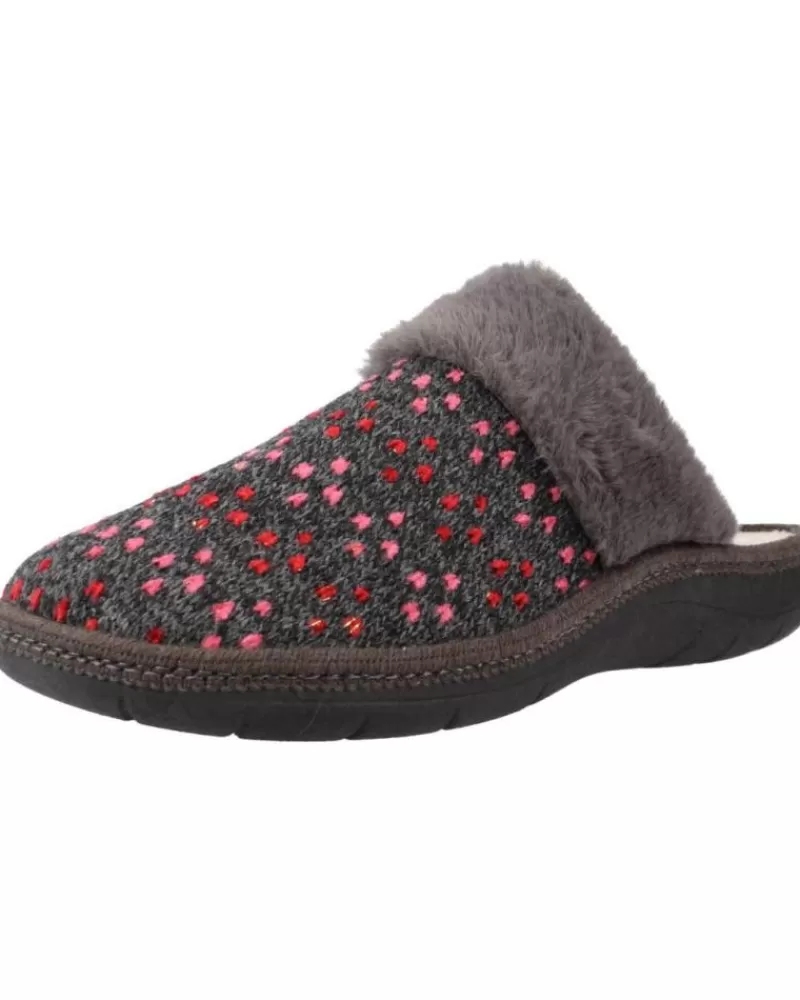 Woman VUL-LADI Woman House Slipers Golondrina Gris