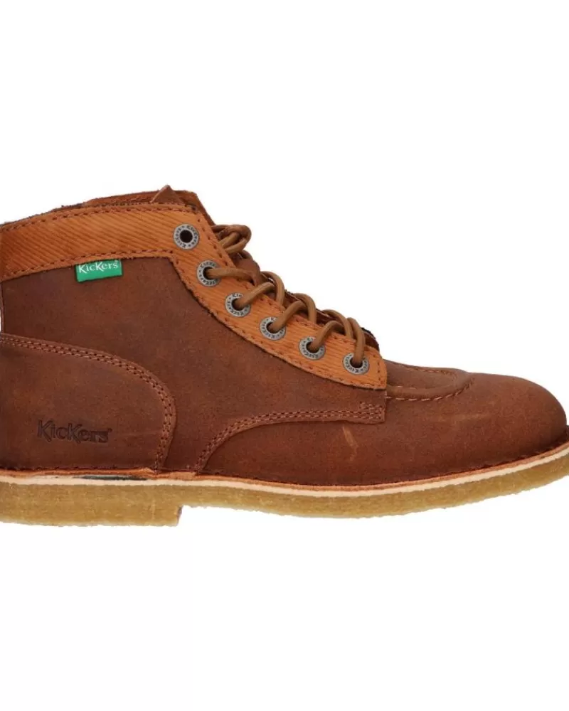 Woman KICKERS Woman 493108-50 Kick Legend 114 Camel Cognac