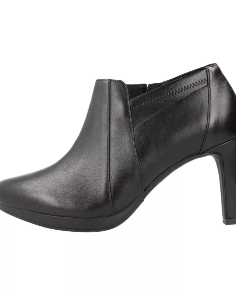 Woman CLARKS Woman Mid Boots Ambyr Hope Negro