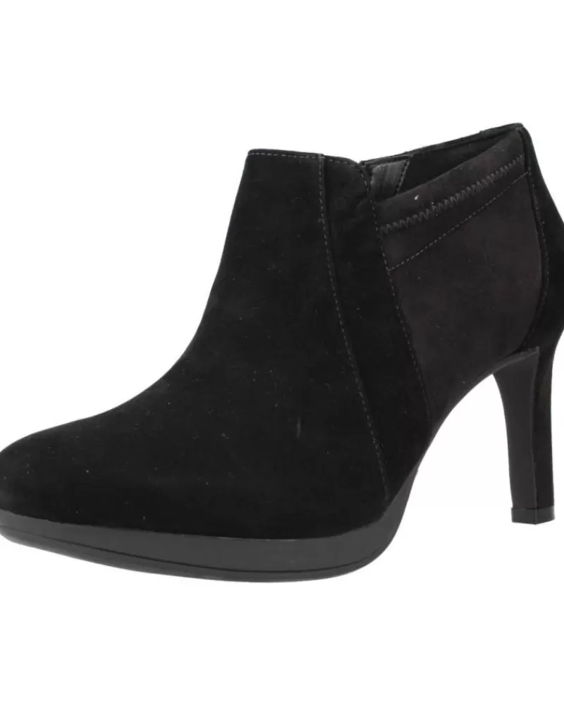 Woman CLARKS Woman Mid Boots Ambyr Hope Negro