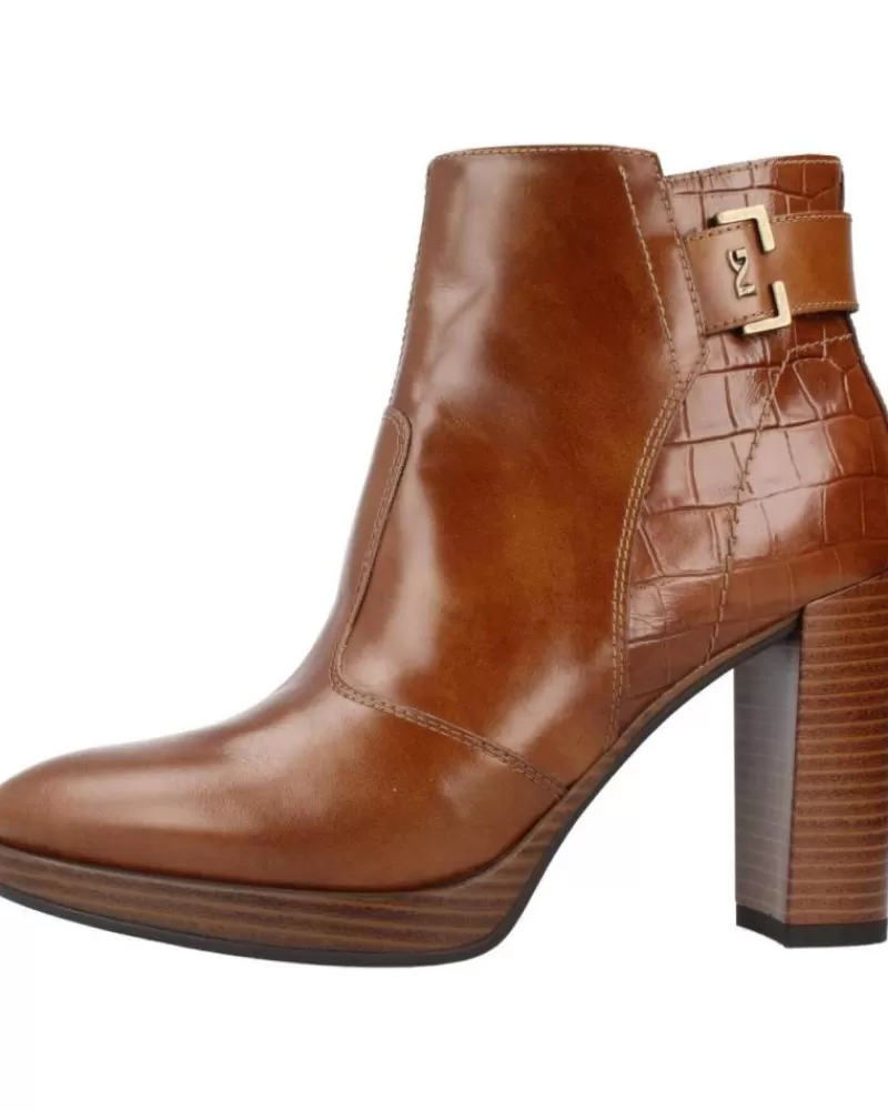 Woman NERO GIARDINI Woman Mid Boots I308262D Marron Claro