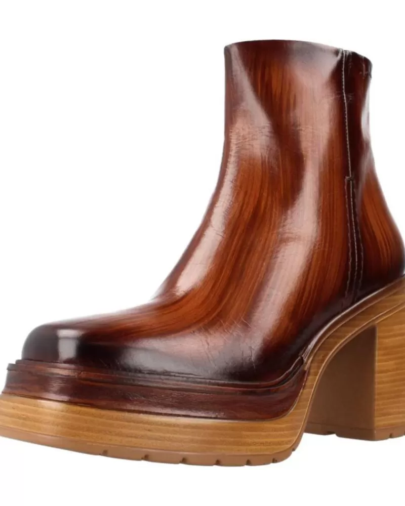 Woman PONS QUINTANA Woman Mid Boots Ofelia Marron