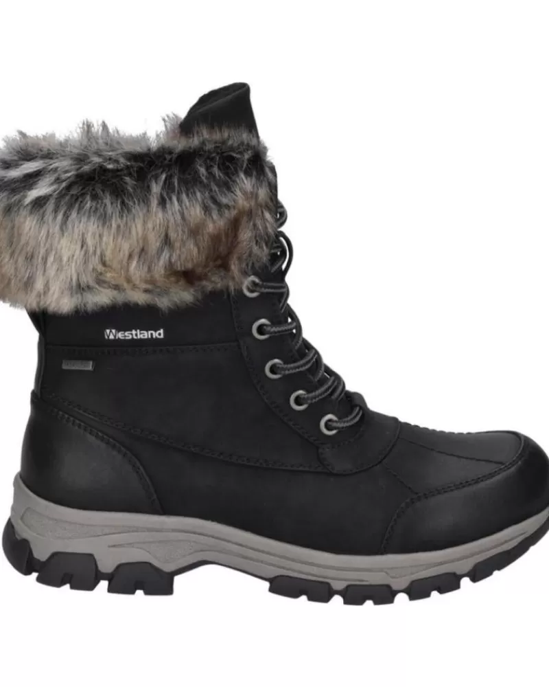 Woman WESTLAND Woman Mid Boots Chambery-04 Negro
